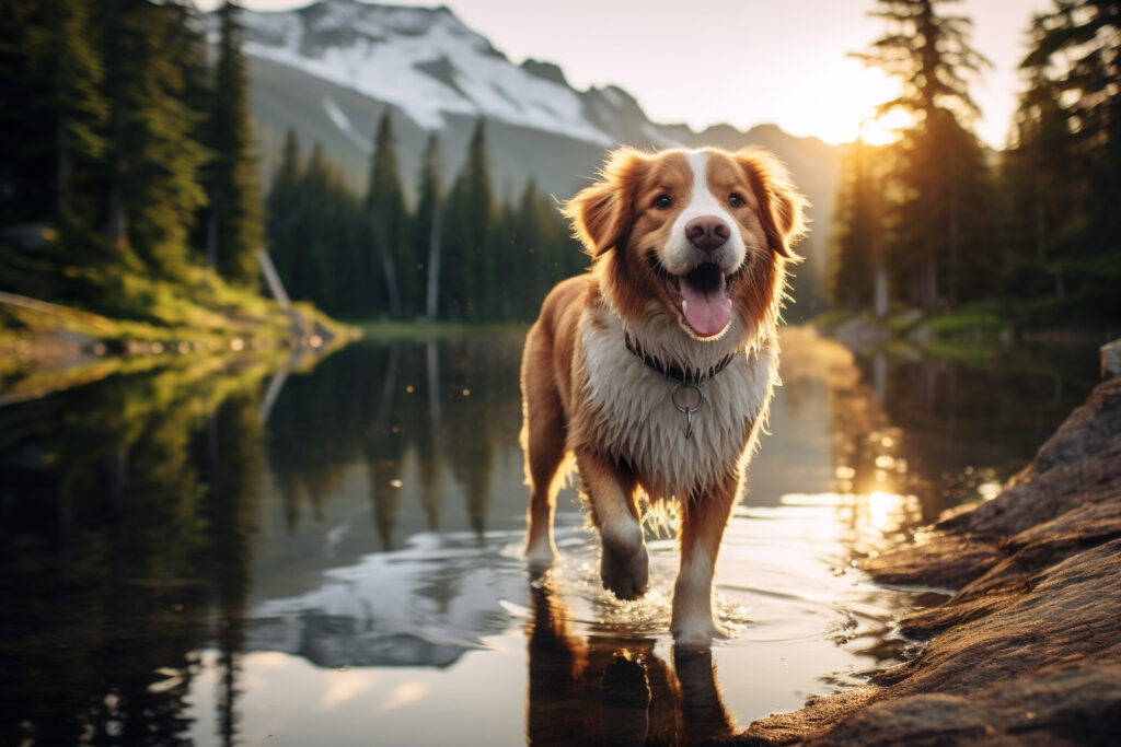 Golden Mountain Dog