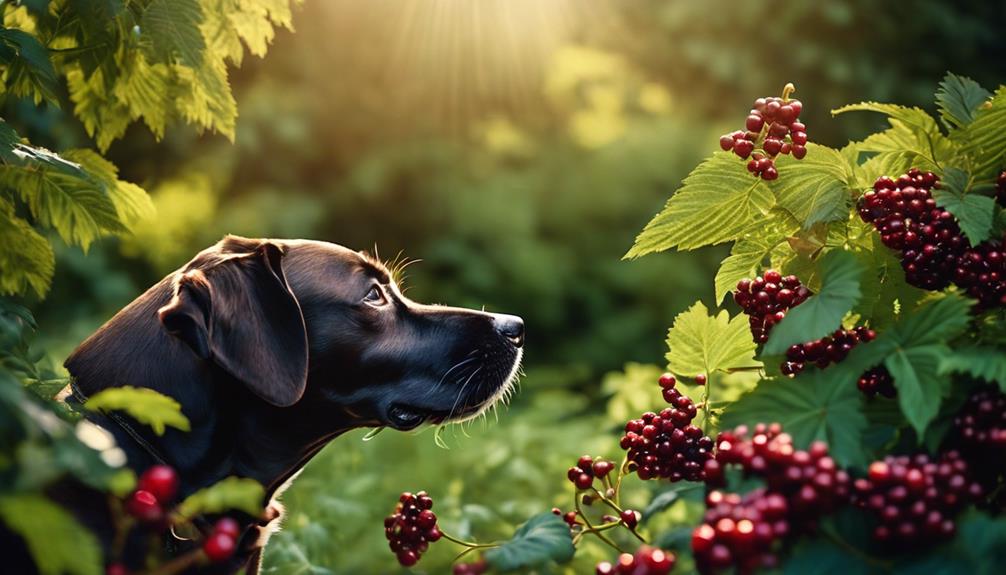 identifying wild elderberry plants